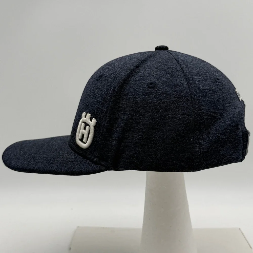Husqvarna Construction Products Hat Navy Blue Heather Snapback Baseball Cap